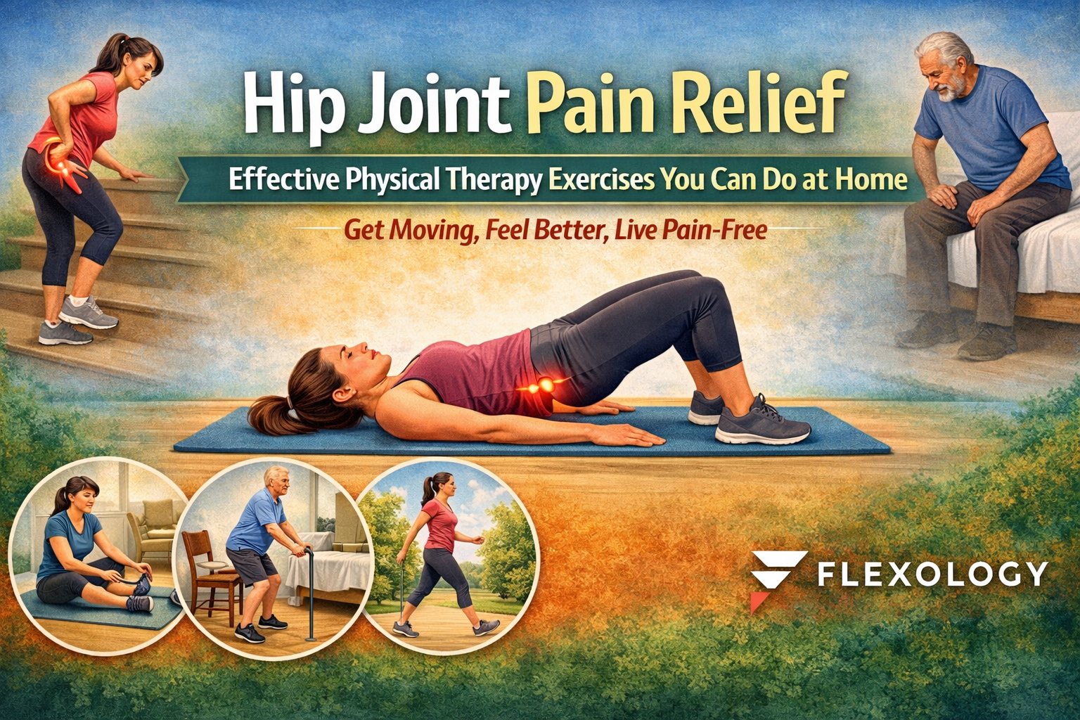 Hip Joint Pain Physical Therapy Exercises for Daily Pain Relief